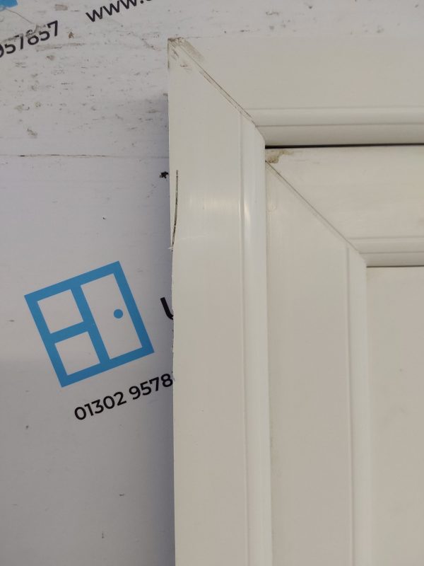 Used White Upvc Back Door 905mm x 2030mm 0318 - Image 7