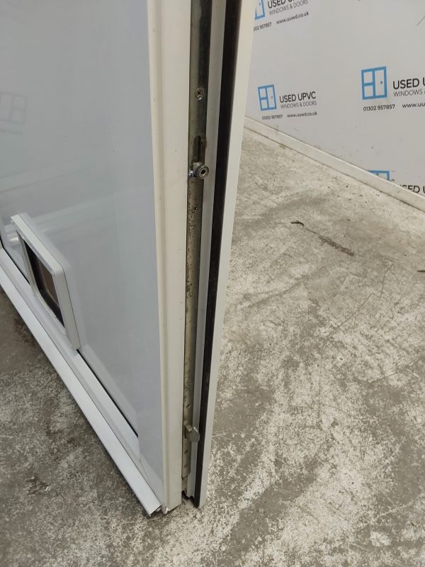 Used White Upvc Back Door 920mm x 2110mm 0243 - Image 6