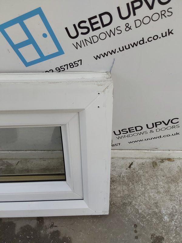 Used White Upvc Window 1700mm x 390mm W0138 - Image 4
