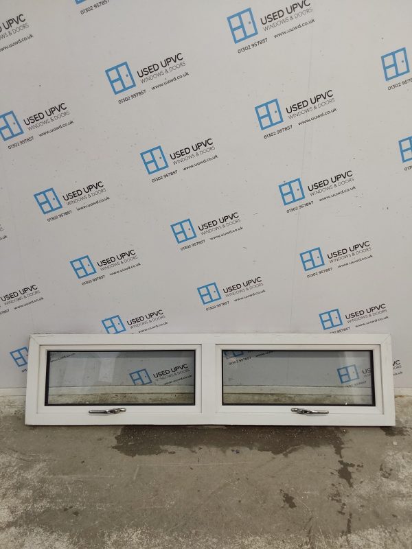 Used White Upvc Window 1710mm x 415mm W0074 - Image 3