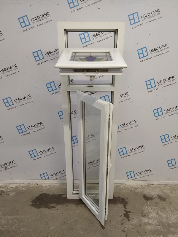 Used White Upvc Window 500mm x 1740mm W0310 - Image 2