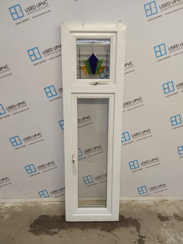 Used White Upvc Window 500mm x 1740mm W0310 - Image 3