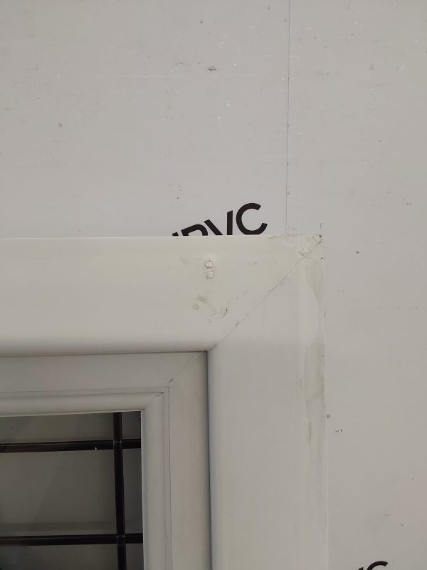 Used White Upvc Window 500mm x 1740mm W0310 - Image 5