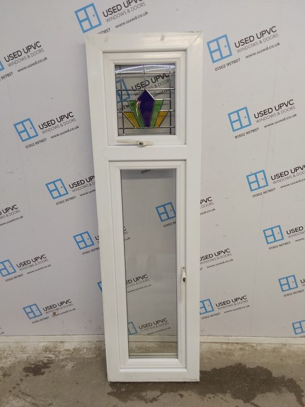 Used White Upvc Window 500mm x 1740mm W0312 - Image 3