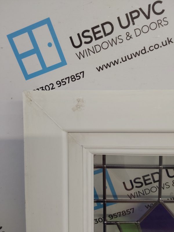 Used White Upvc Window 500mm x 1740mm W0312 - Image 4