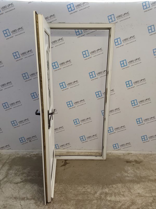 Used White Upvc Front Door 930mm x 2035mm 0120 - Image 3