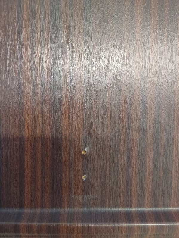 Used Woodgrain Upvc Front Door 860mm x 2065mm 0113 - Image 5