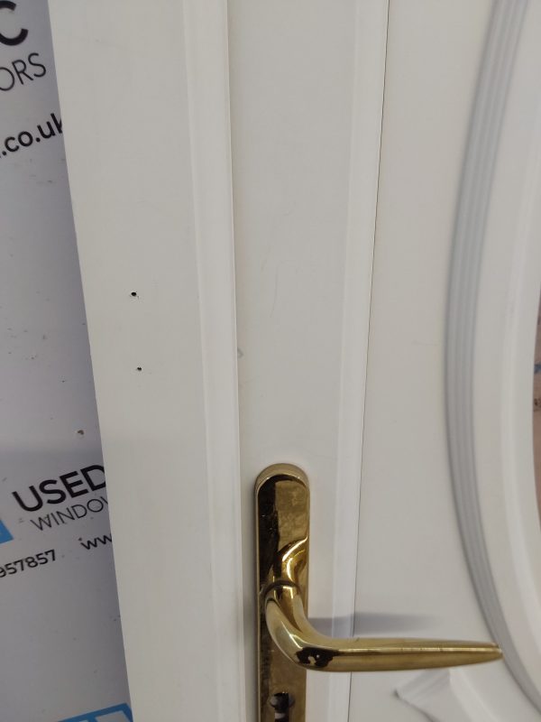 Used White Upvc Front Door 890mm x 2100mm 0041 - Image 5
