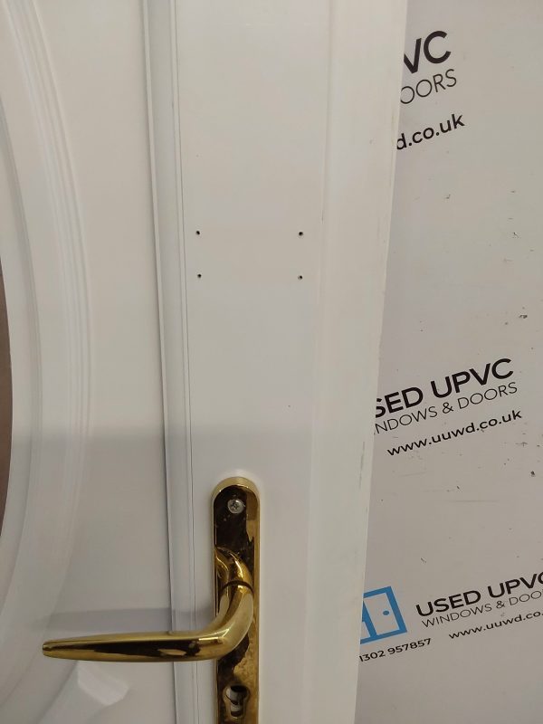 Used White Upvc Front Door 890mm x 2100mm 0041 - Image 4