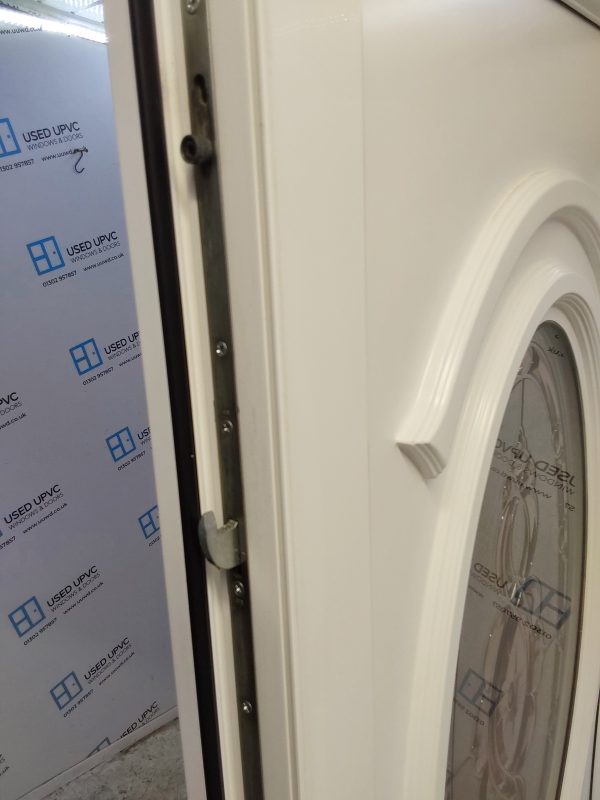 Used White Upvc Front Door 890mm x 2100mm 0041 - Image 6