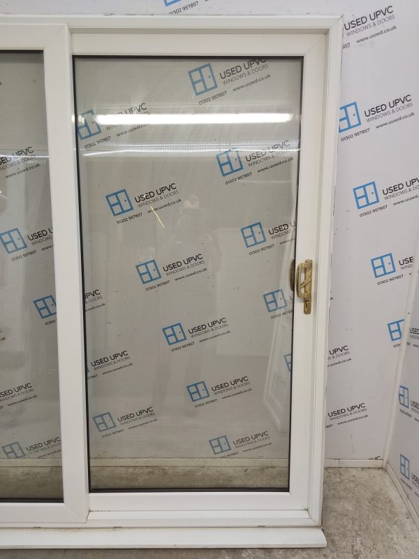 Used White Upvc Sliding Patio Doors 2090mm x 2070mm EA5 - Image 4
