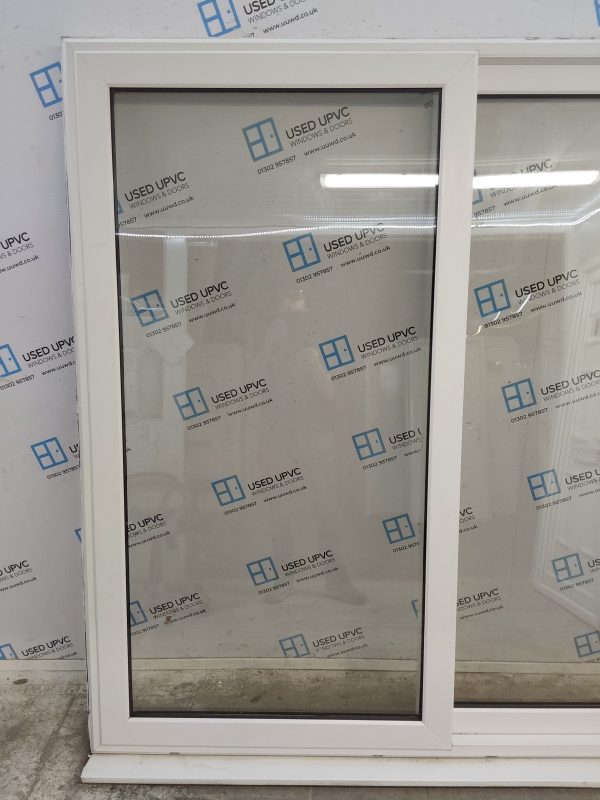 Used White Upvc Sliding Patio Doors 2090mm x 2070mm EA5 - Image 5