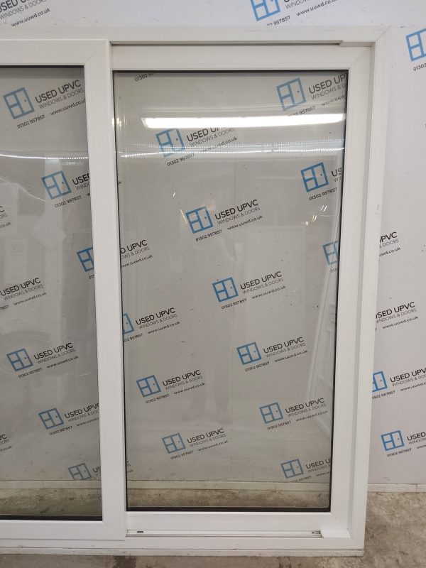 Used White Upvc Sliding Patio Doors 2090mm x 2070mm EA5 - Image 6