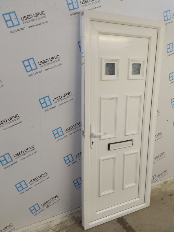 Used White Upvc Front Door 865mm x 2070mm C6004 - Image 6