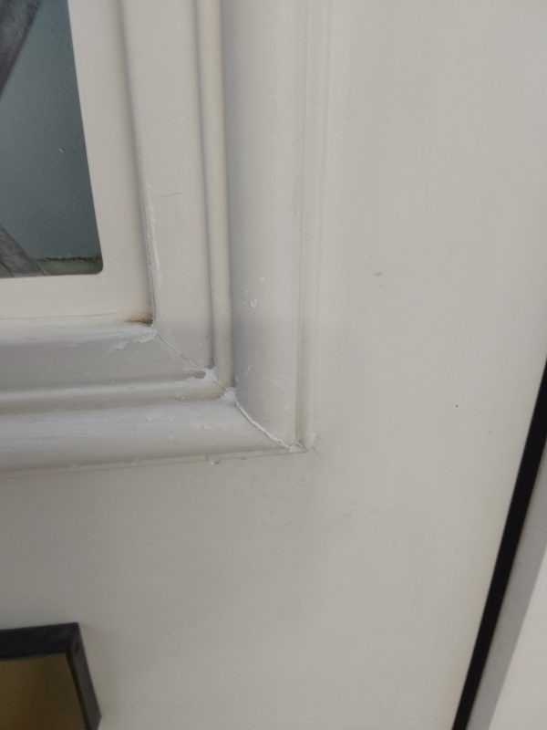 Used White Upvc Front Door And Side Panels 1790mm x 2035mm DS007 - Image 8