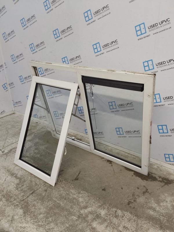 Used White Upvc Window 1360mm x 1095mm LW0122 - Image 4