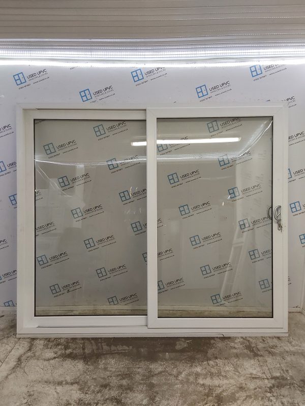 Used White Upvc Sliding Patio Doors 2390mm x 2070mm EA12 - Image 3