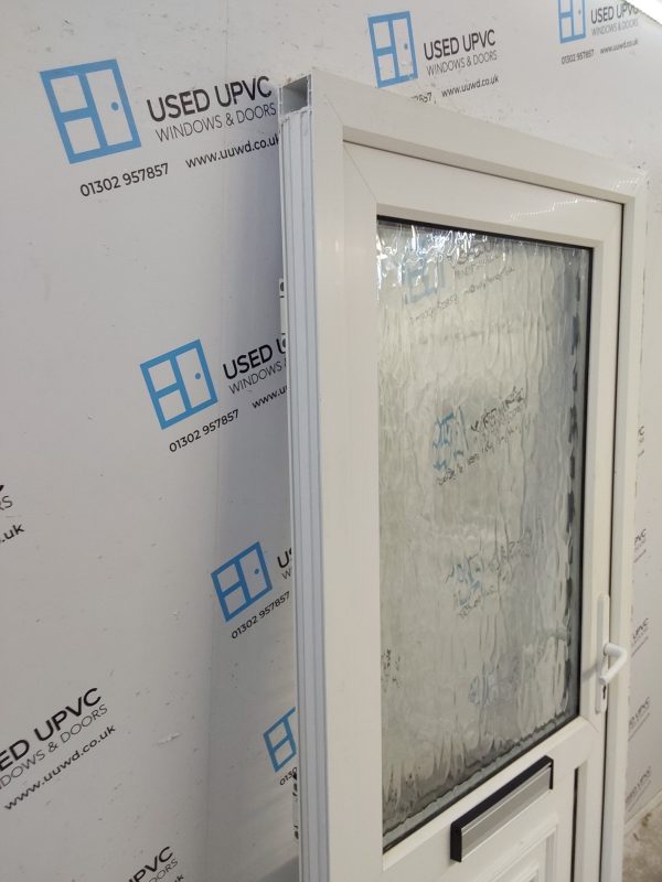 Used White Upvc Front Door 920mm x 2040mm C7D013 - Image 9