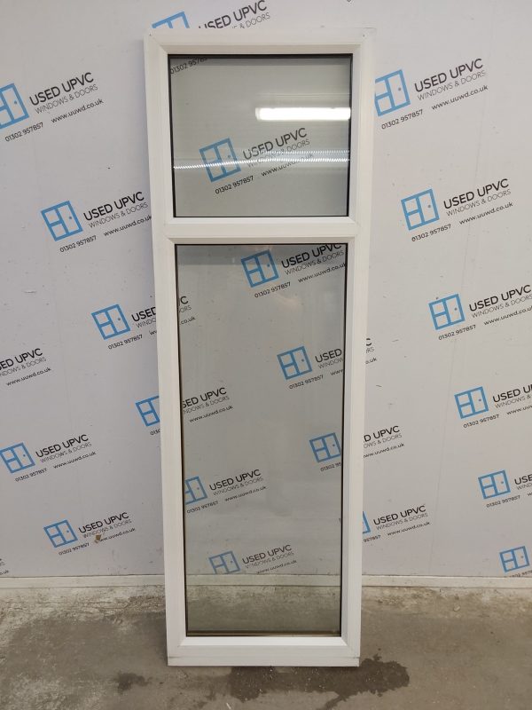 Used White Upvc Window 595mm x 1830mm C5016 - Image 2