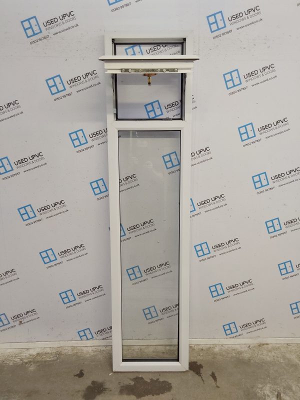 Used White Upvc Side Panel 495mm x 2090mm SP040 - Image 2