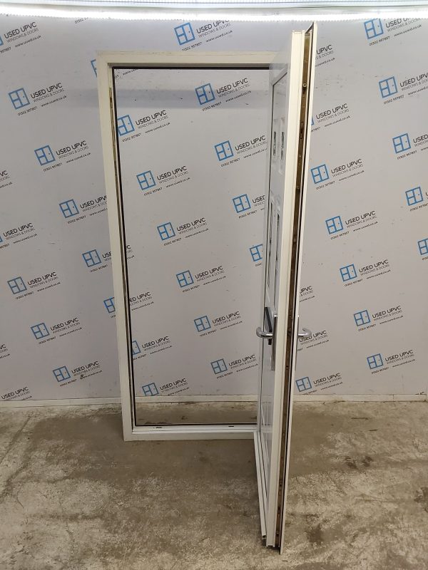 Used White Upvc Front Door 890mm x 2090mm 0161 - Image 3