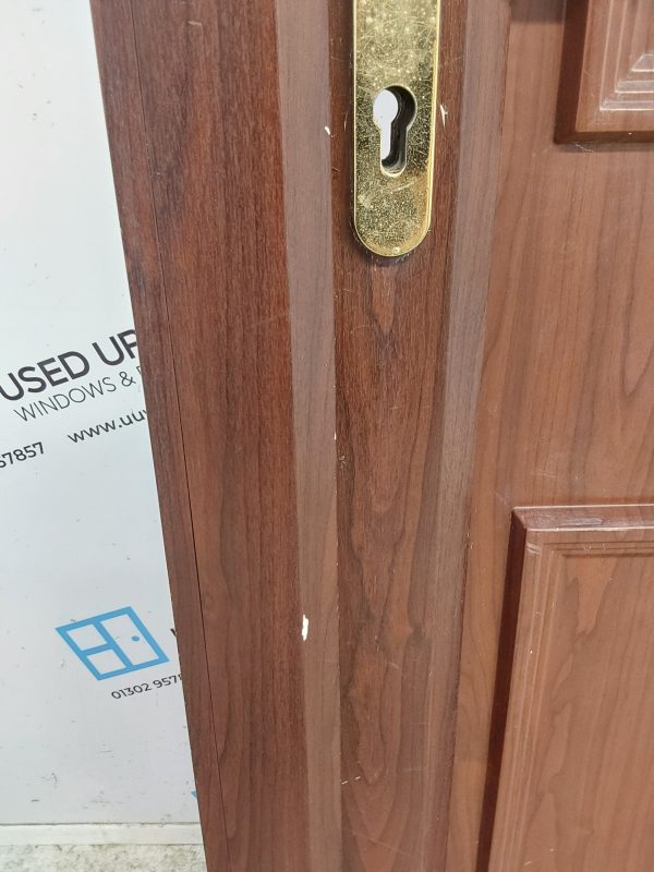 Used Rosewood Upvc Front Door 890mm x 2090mm (Reduce To 860mm) 0525 - Image 8