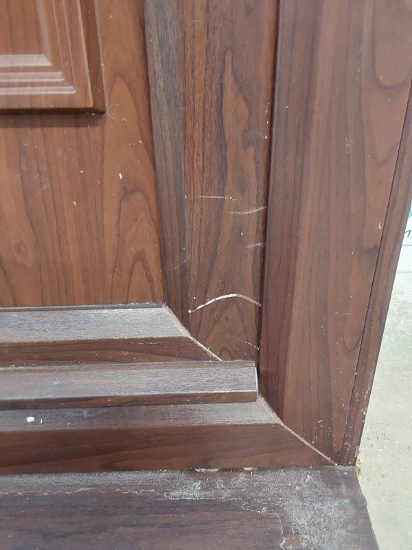 Used Rosewood Upvc Front Door 890mm x 2090mm (Reduce To 860mm) 0525 - Image 11