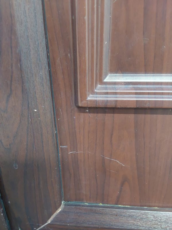Used Rosewood Upvc Front Door 890mm x 2090mm (Reduce To 860mm) 0525 - Image 13