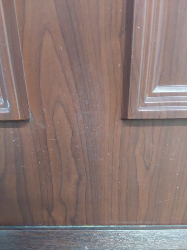 Used Rosewood Upvc Front Door 890mm x 2090mm (Reduce To 860mm) 0525 - Image 14