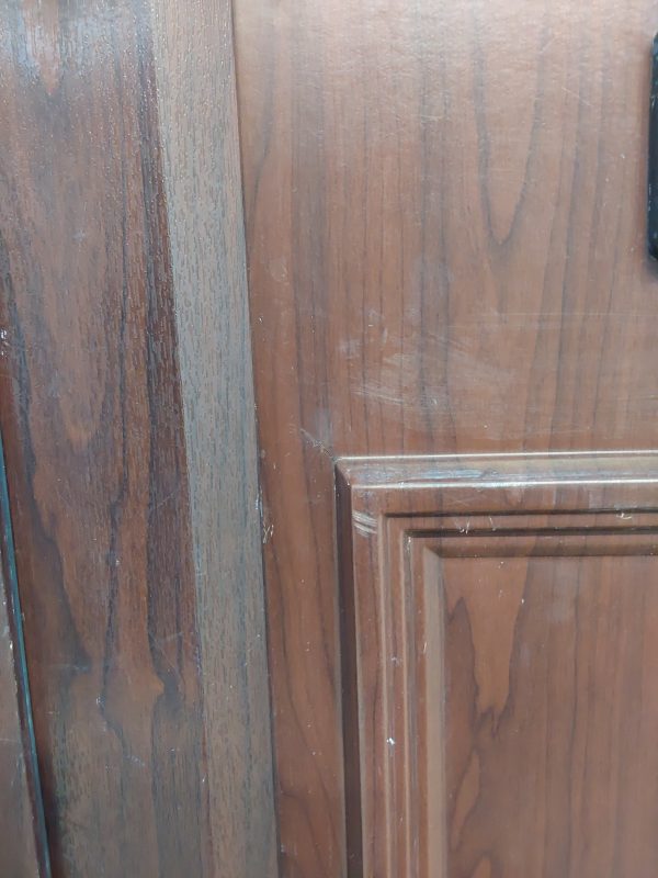 Used Rosewood Upvc Front Door 890mm x 2090mm (Reduce To 860mm) 0525 - Image 17