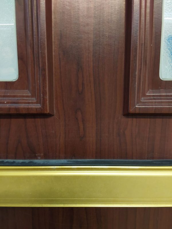 Used Rosewood Upvc Front Door 890mm x 2090mm (Reduce To 860mm) 0525 - Image 18