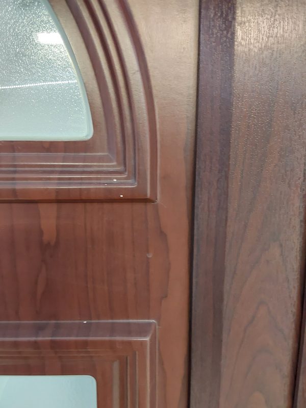 Used Rosewood Upvc Front Door 890mm x 2090mm (Reduce To 860mm) 0525 - Image 20