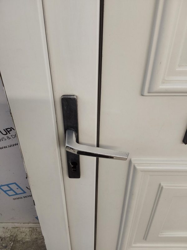 Used White Upvc Front Door 955mm x 2040mm 0008 - Image 8
