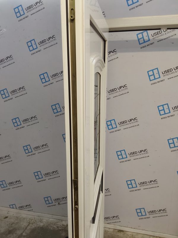 Used White Upvc Front Door 955mm x 2040mm 0008 - Image 4
