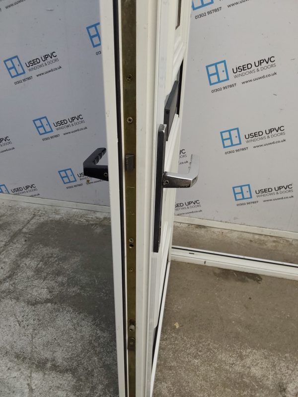 Used White Upvc Front Door 955mm x 2040mm 0008 - Image 5