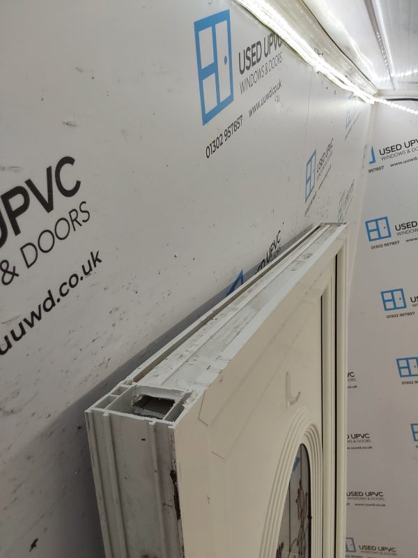Used White Upvc Front Door 935mm x 2045mm 0078 - Image 8