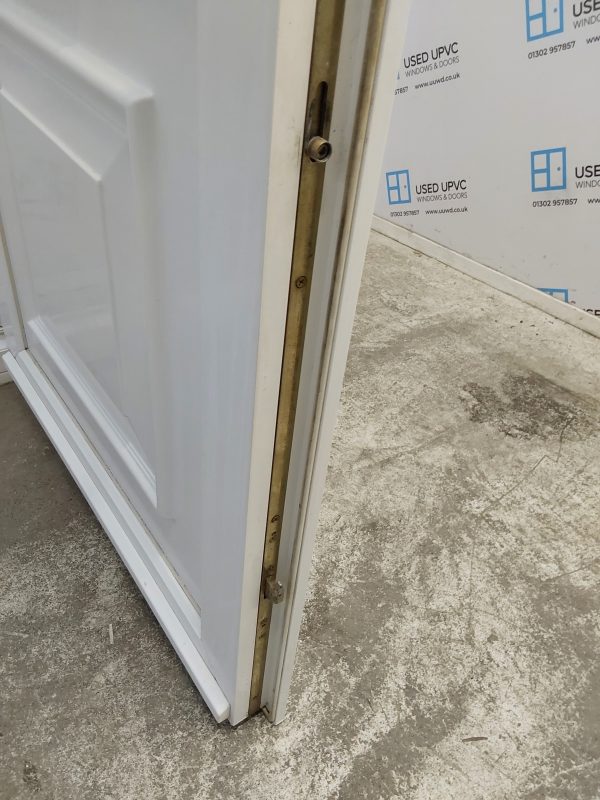 Used White Upvc Front Door 925mm x 2100mm (Reduce To 900mm) C7D016 - Image 6