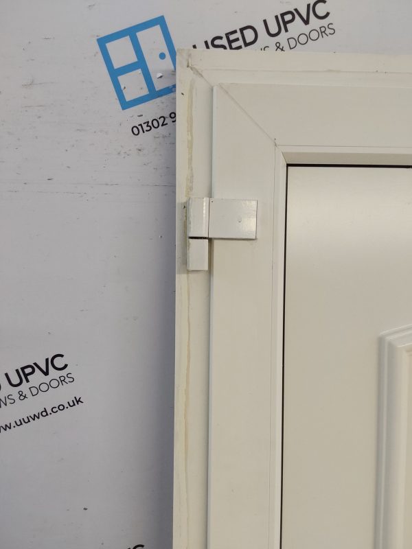 Used White Upvc Front Door 975mm x 2125mm 0440 - Image 9