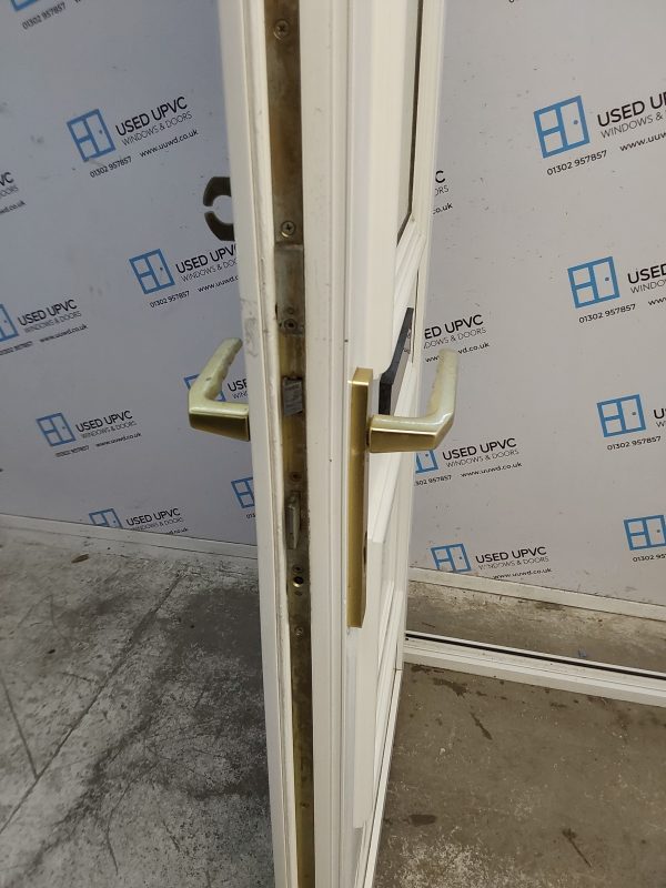 Used White Upvc Front Door 975mm x 2125mm 0440 - Image 5