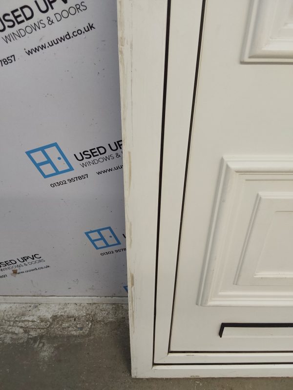 Used White Upvc Front Door 855mm x 2080mm C7D022 - Image 7