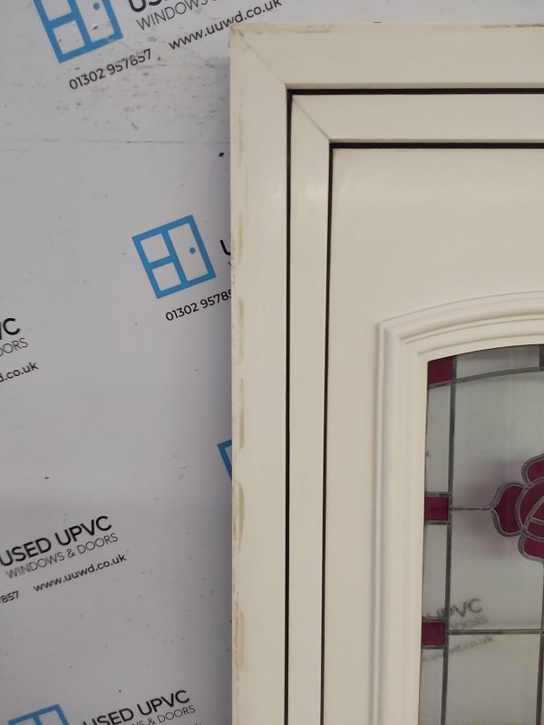 Used White Upvc Front Door 855mm x 2080mm C7D022 - Image 8