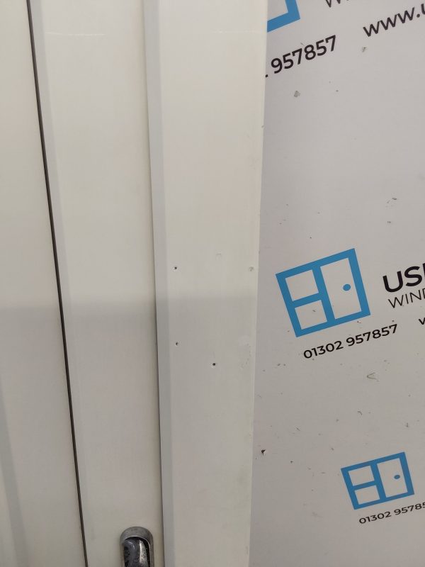 Used White Upvc Front Door And Side Panel 1210mm x 2065mm (Reduce To 2040mm) DS033 - Image 9