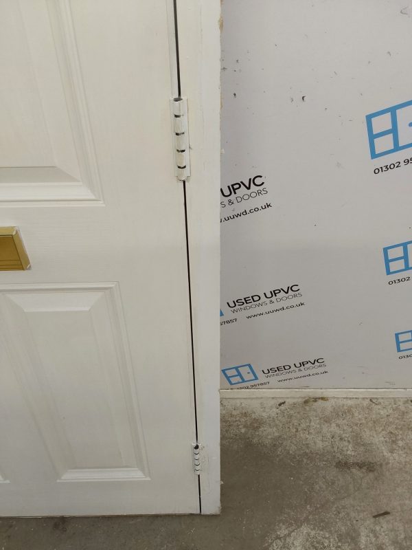 Used White Composite Front Door 910mm x 2000mm C7D028 - Image 14