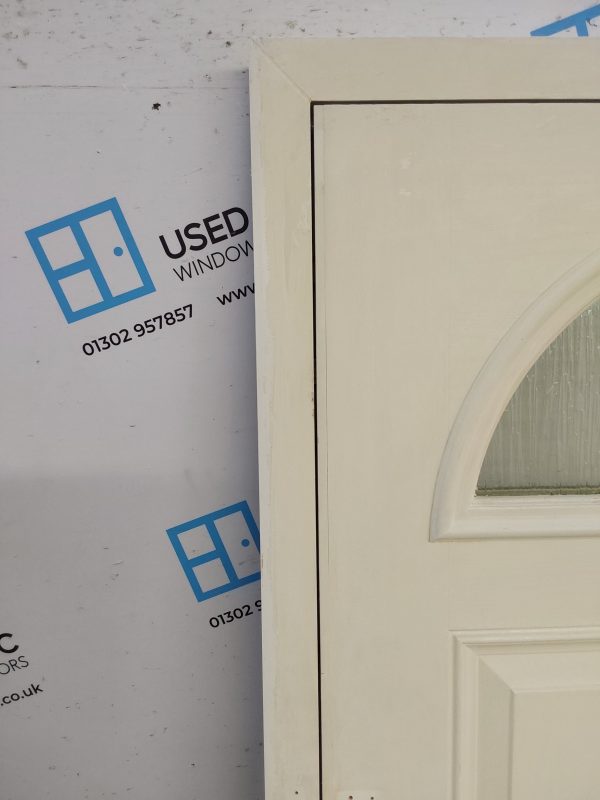 Used White Composite Front Door 910mm x 2000mm C7D028 - Image 16