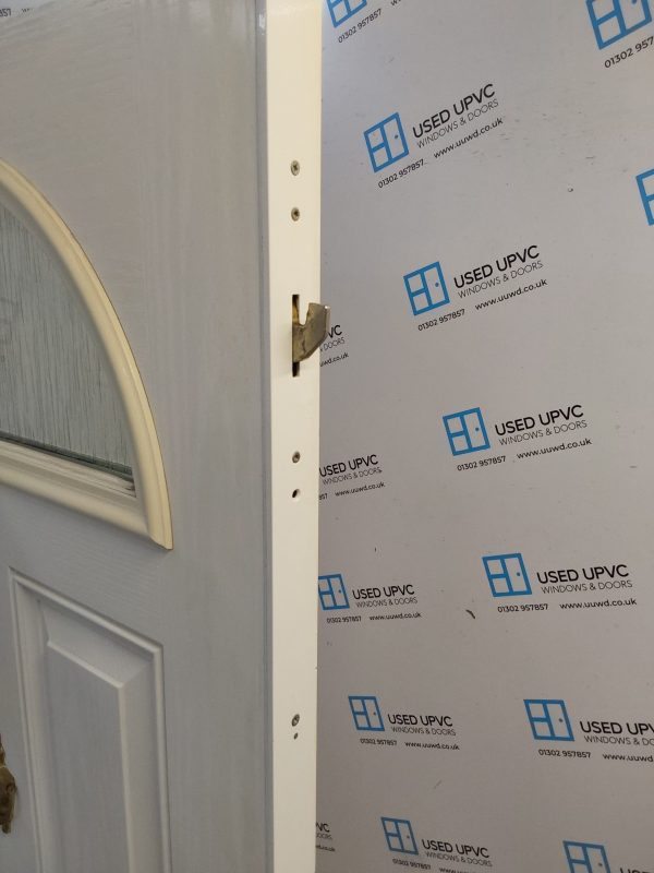 Used White Composite Front Door 910mm x 2000mm C7D028 - Image 4