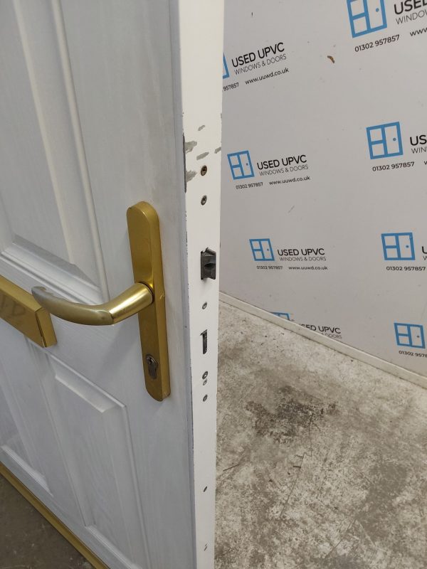 Used White Composite Front Door 910mm x 2000mm C7D028 - Image 5