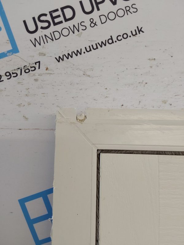 Used White Composite Front Door 860mm x 2010mm C7D029 - Image 7