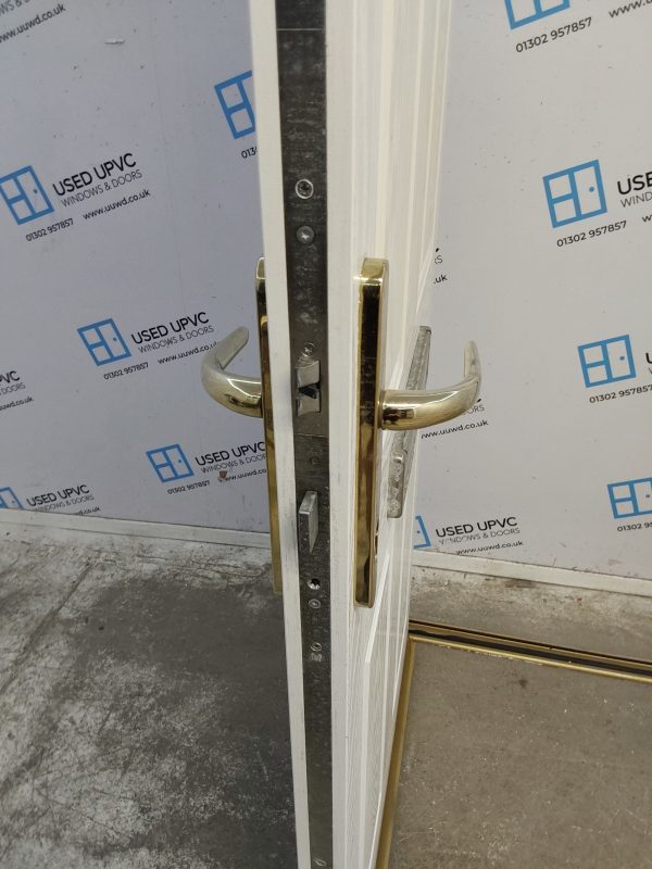 Used White Composite Front Door 860mm x 2010mm C7D029 - Image 5