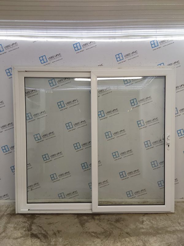 Used White Upvc Sliding Patio Doors 2210mm x 2030mm (Reduce To 2170mm) EA5 - Image 3