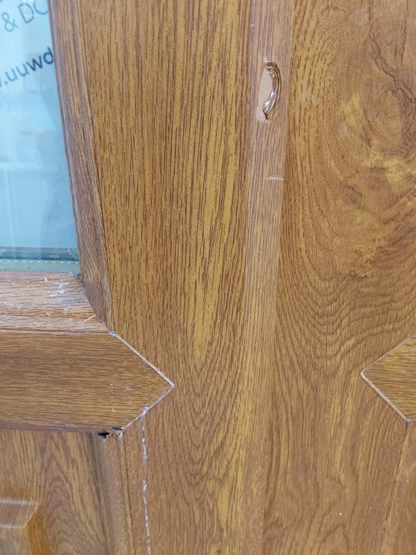 Used Oak Upvc French Doors And Side Panels 2425mm x 2110mm EA6 - Image 6